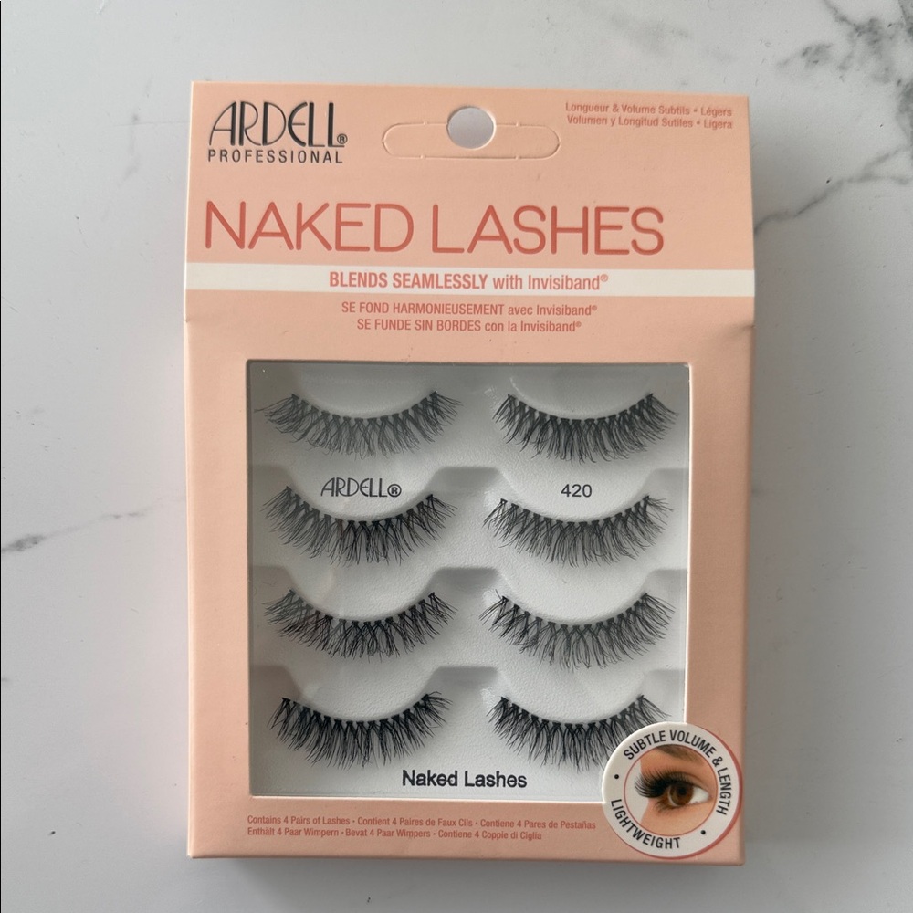 Ardell Naked Lashes with Invisiband - Black
